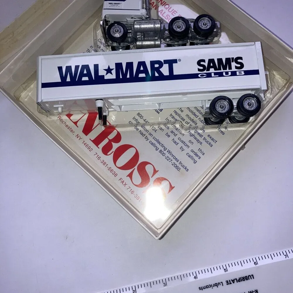 Winross Promotional Wal-Mart Sam's Club Die-Cast Semi Truck & Trailer